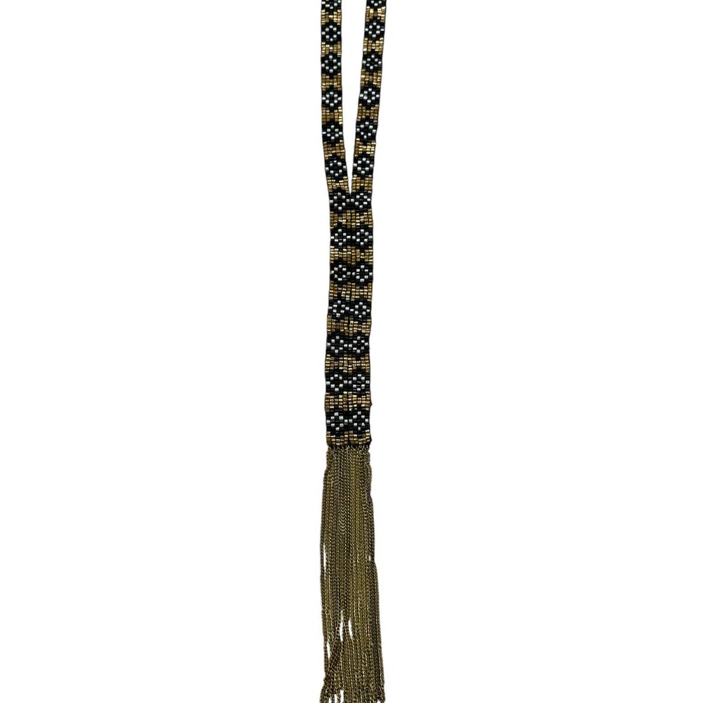 Time & Tru Beaded Necklace - Picture 4 of 6